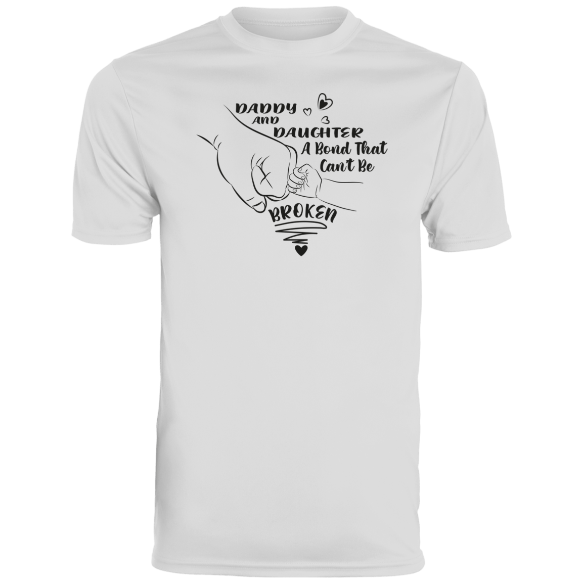 Daddy & Daughters Men's Moisture-Wicking Tee