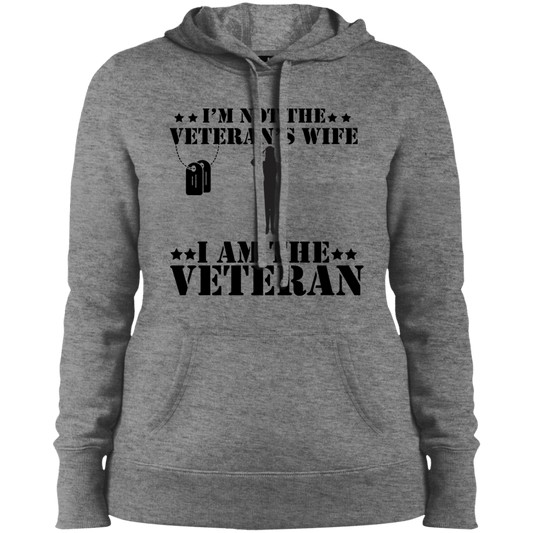 I am The Veteran Ladies' Pullover Hooded Sweatshirt