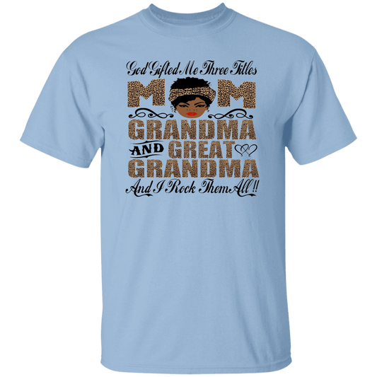 I have three Titles ...T-Shirt