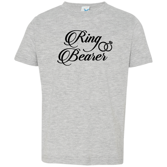 RING BEARER Toddler Jersey T-Shirt