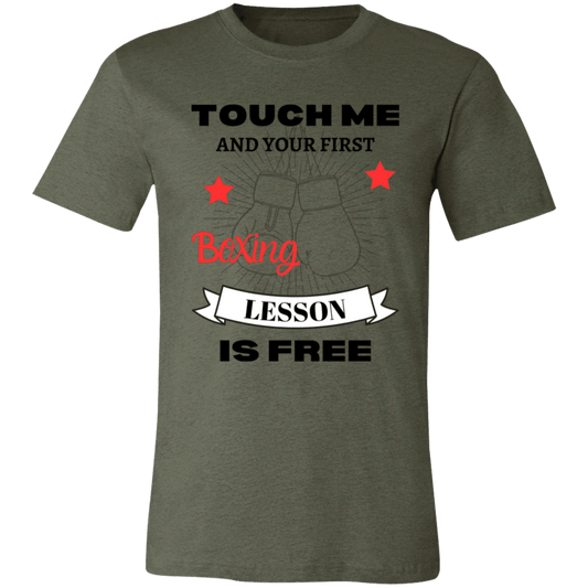 Touch me Unisex Jersey Short-Sleeve T-Shirt