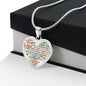 To My Daughter - Heart Pendant Necklace