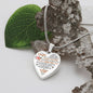 To My Daughter - Heart Pendant Necklace