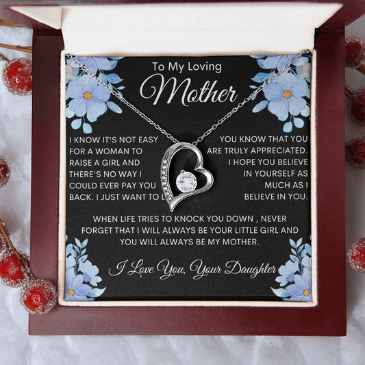 To My Loving Mother - Forever Love Necklace