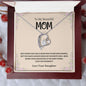 To My Beautiful Mom - Forever Love Necklace