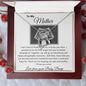 To My Mother - Forever Love Necklace