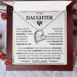 To My Daughter Love Dad - Forever Love Necklace