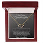 To My Badass Daughter Love Grandma - Everlasting Love Necklace