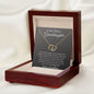 To My Badass Daughter Love Grandma - Everlasting Love Necklace