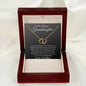 To My Badass Daughter Love Grandma - Everlasting Love Necklace