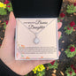 To My Beautiful Bonus Daughter - Eternal Hope Necklace