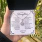 To My Daughter Love Mom - Eternal Hope Necklace