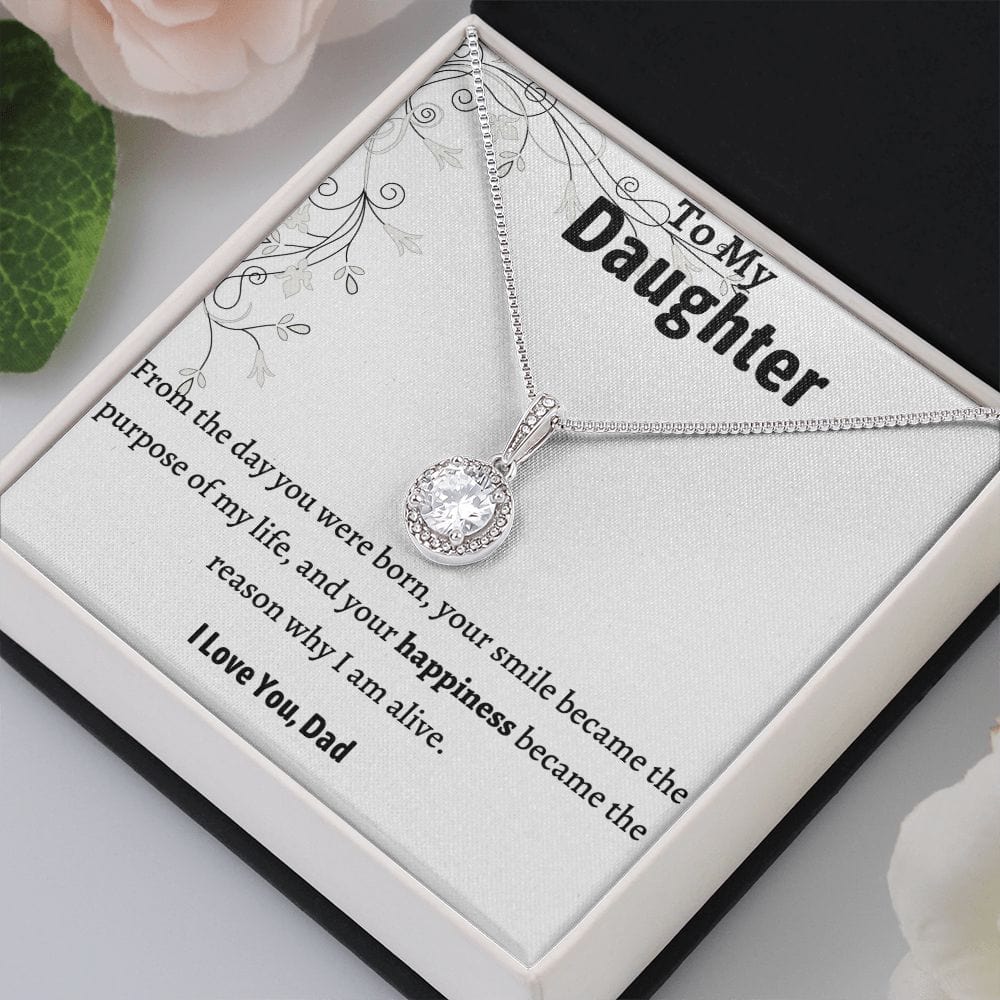 To My Daughter Love Dad- Love Knot