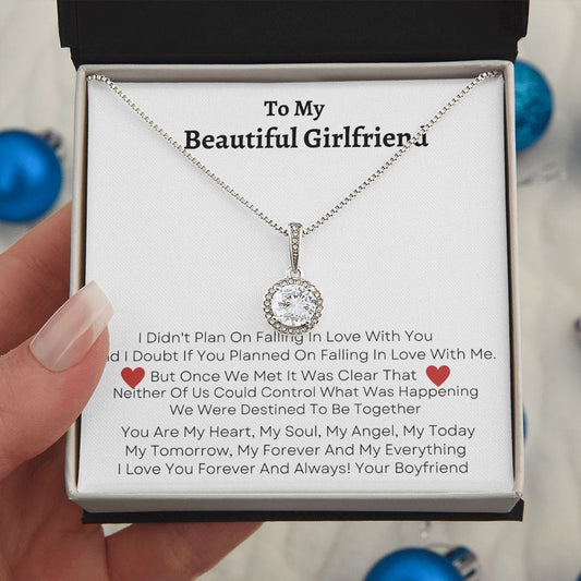 To My Beautiful Girlfriend - Eternal Hope Necklace