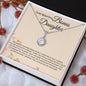 To My Beautiful Bonus Daughter - Eternal Hope Necklace