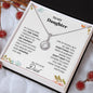 To My Daughter Love Dad - Eternal Hope Necklace