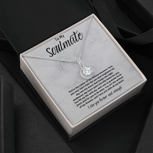 To My Soulmate- Eternal hope necklace