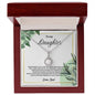 To My Daughter Eternal Hope Necklace - Love Dad