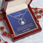 To My Beautiful Daughter Love Mom - Eternal Hope Necklace