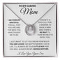 To My Caring Mom Love Your Son - Lucky in Love Necklace