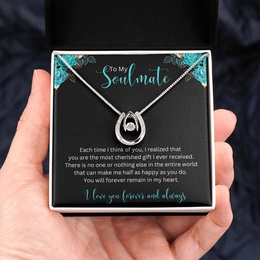 To My Soulmate - Lucky in Love Necklace