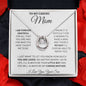 To My Caring Mom Love Your Son - Lucky in Love Necklace