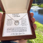 To My Caring Mom Love Your Son - Lucky in Love Necklace