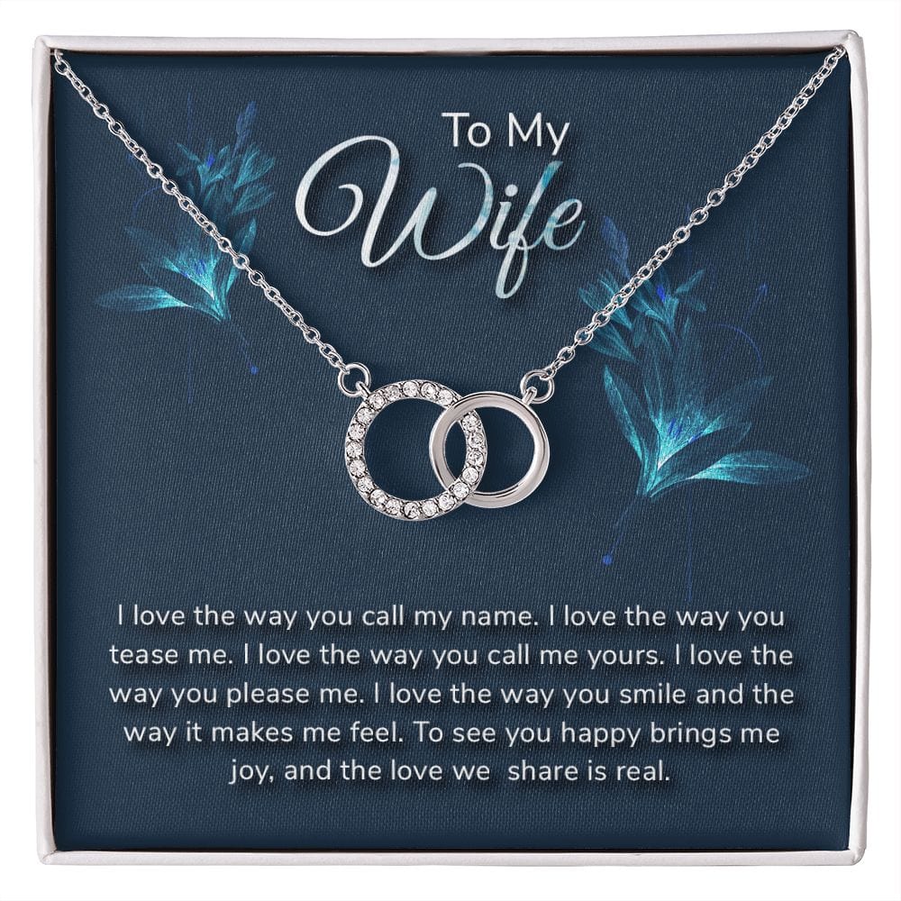 To My Wife - Perfect Pair Necklace