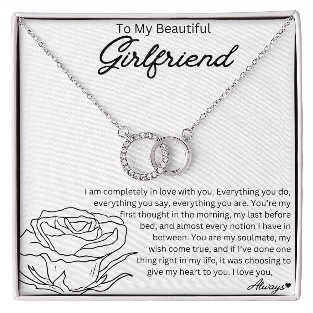 To My Beautiful Girlfriend - Perfect Pair Necklace