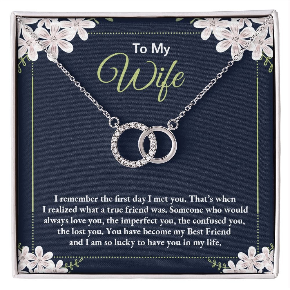To My Wife - Perfect Pair Necklace