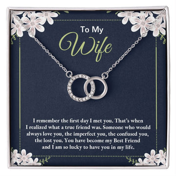 To My Wife - Perfect Pair Necklace