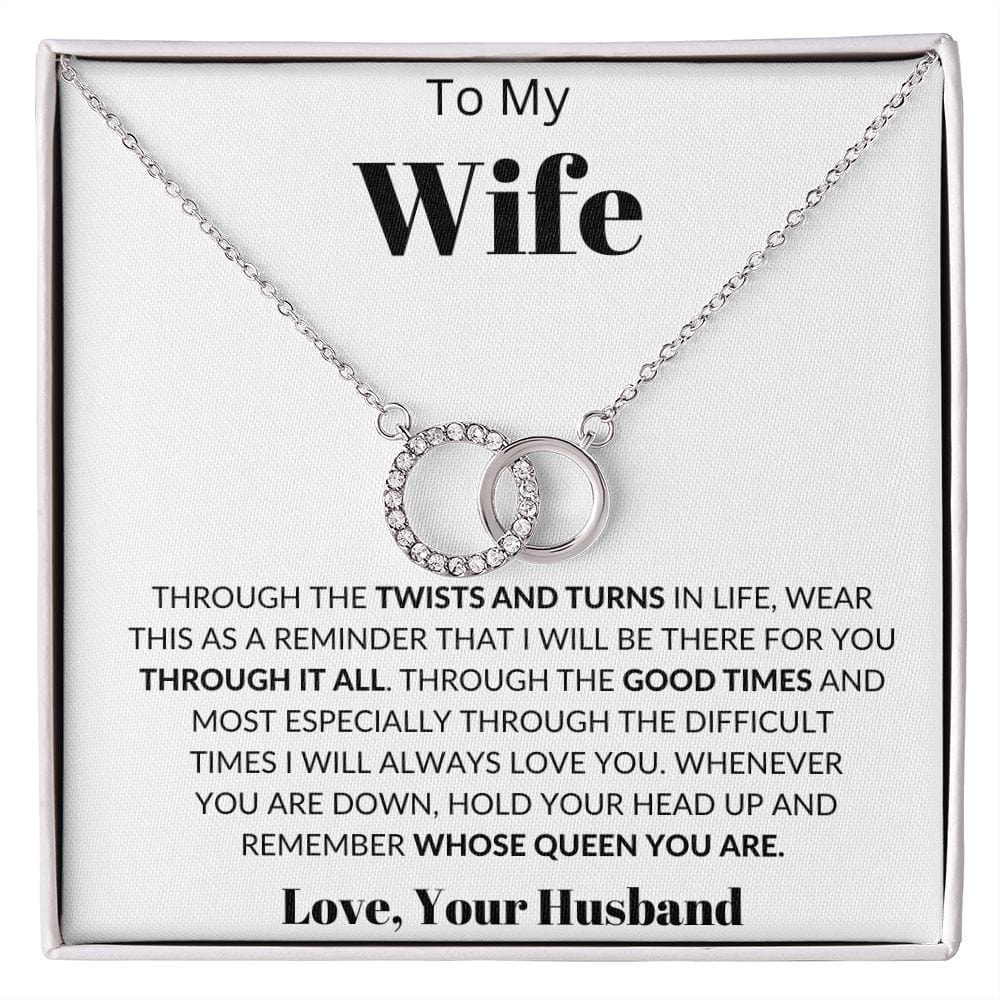 To My Wife - Perfect Pair Necklace