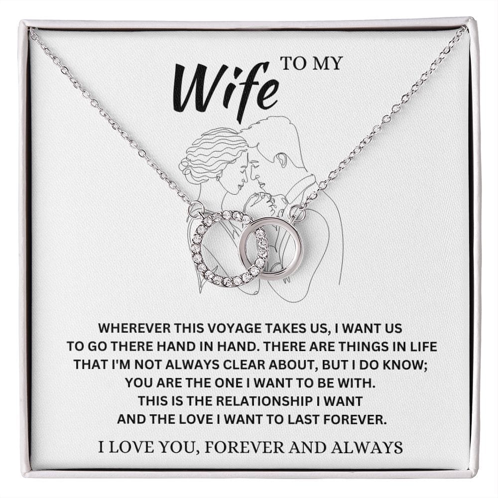 To My Wife - Perfect Pair Necklace
