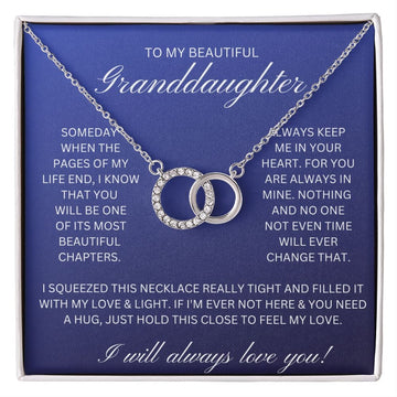To My Beautiful Daughter - Perfect Pair Necklace