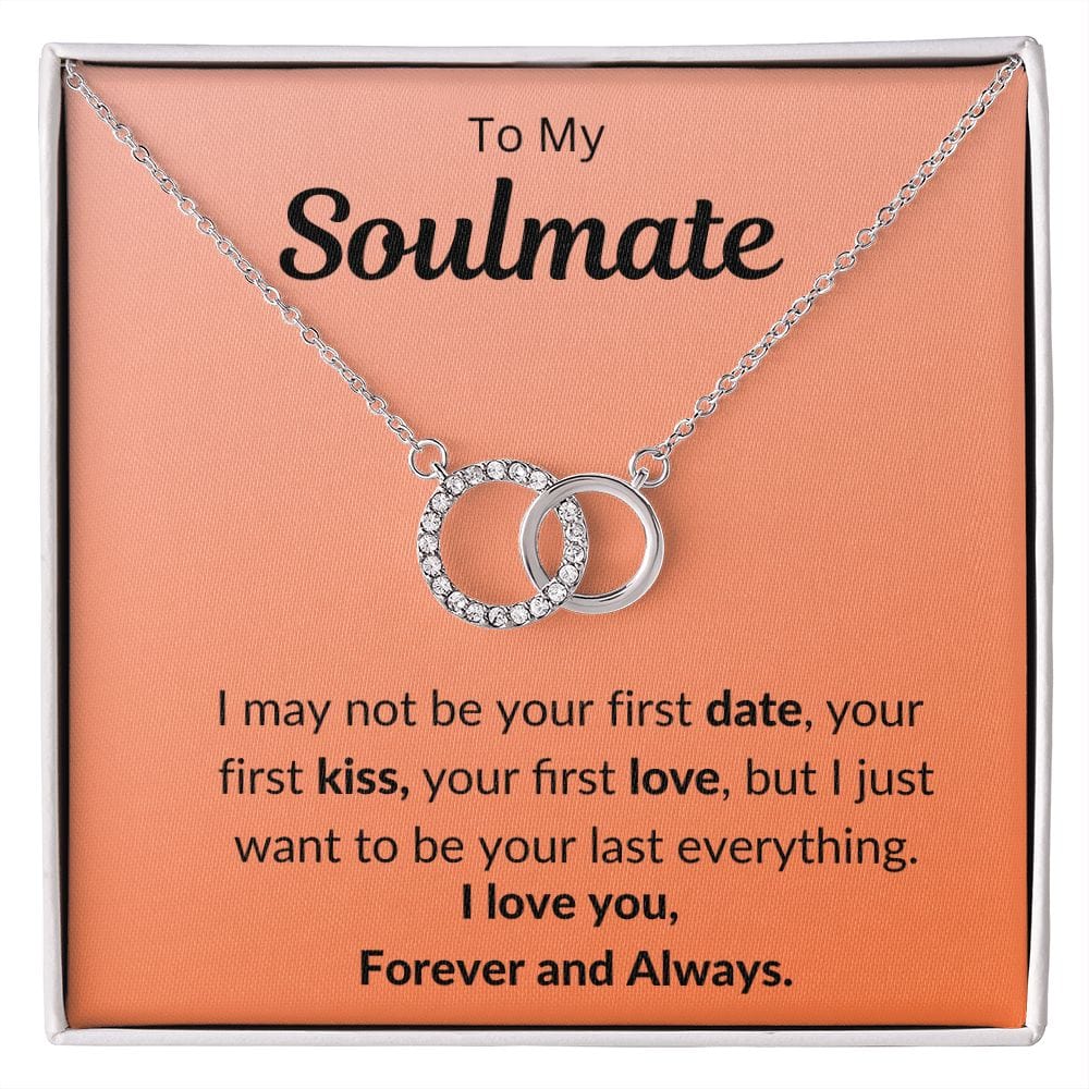 To My Soulmate - Perfect Pair Necklace
