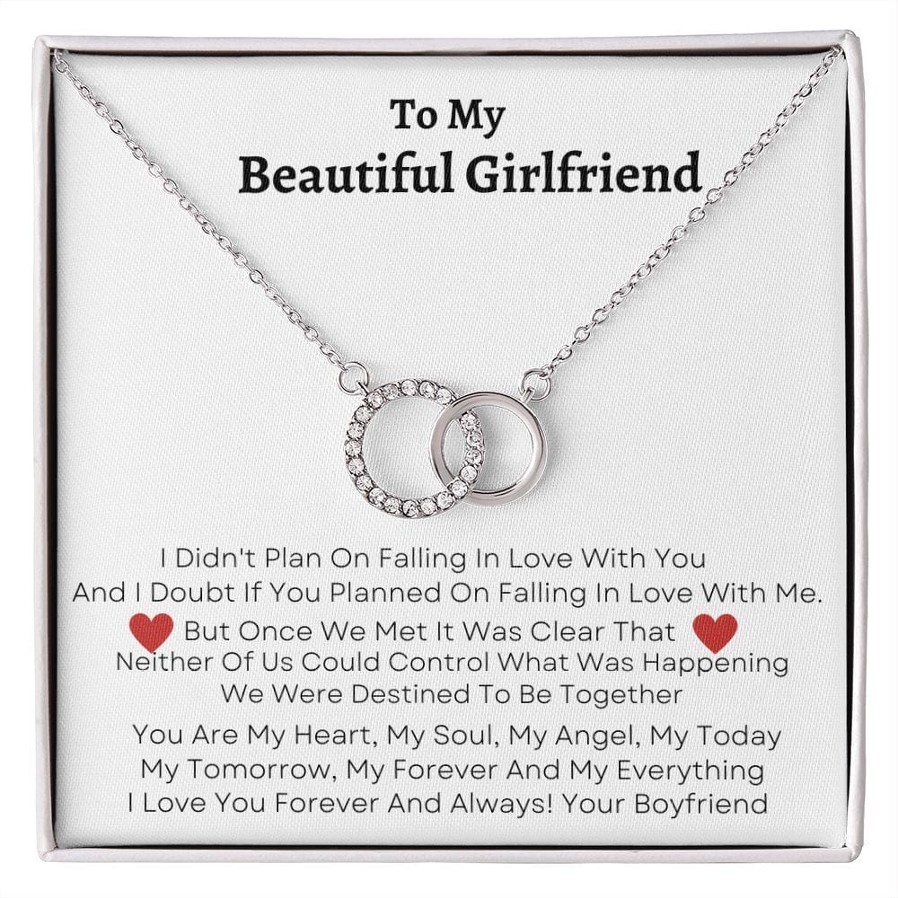 To My Beautiful Girlfriend - Perfect Pair Necklace