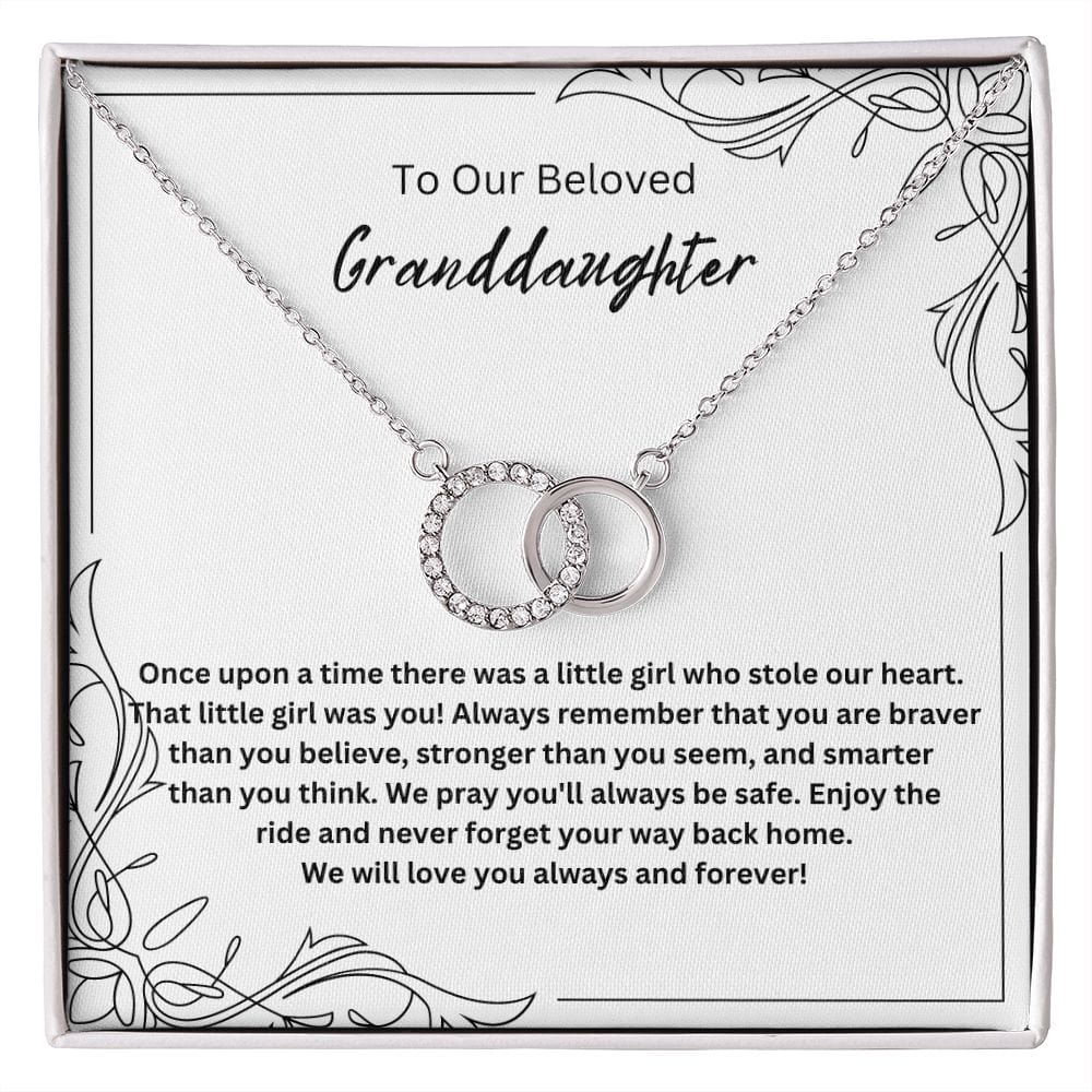 To Our Beloved Granddaughter - Perfect Pair Necklace
