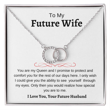 To My Future Wife - Perfect Pair Necklace