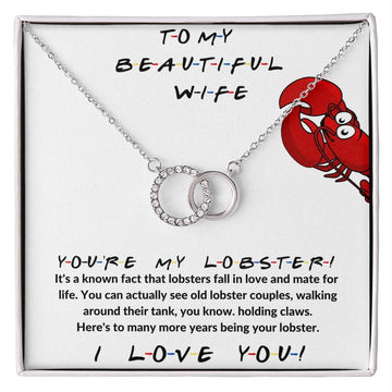 To My Beautiful Wife - Perfect Pair Necklace