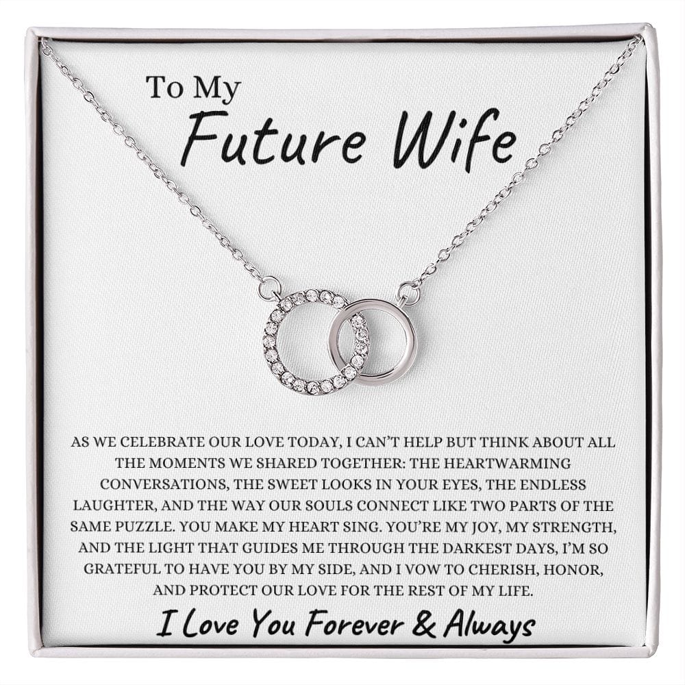 To My Future Wife - Perfect Pair Necklace