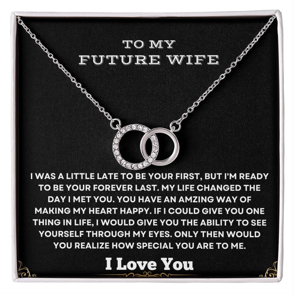To My Future Wife - Perfect Pair Necklace