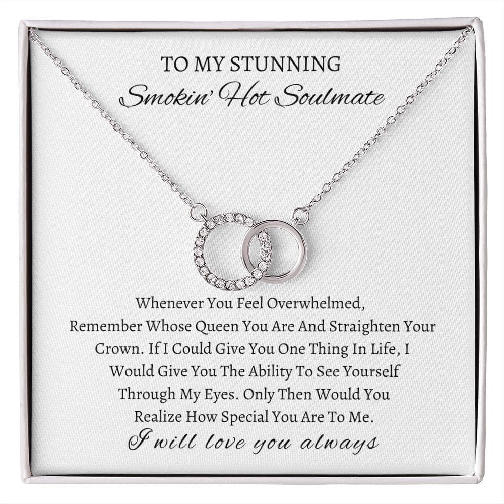 To My Stunning Hot Soulmate - Perfect Pair Necklace