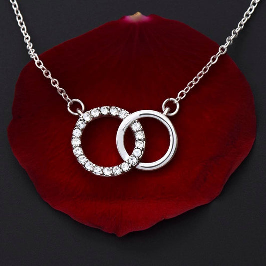 To My Beautiful Wife - Perfect Pair Necklace
