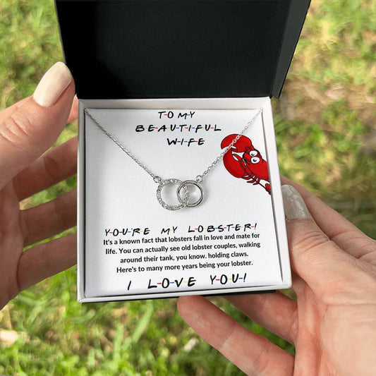 To My Beautiful Wife - Perfect Pair Necklace