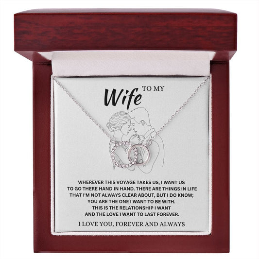 To My Wife - Perfect Pair Necklace