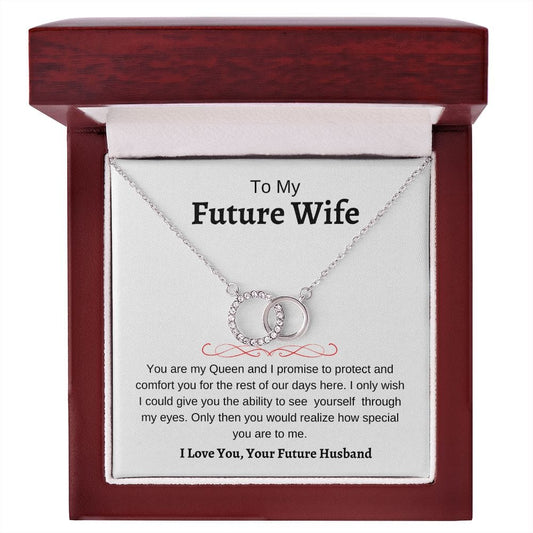 To My Future Wife - Perfect Pair Necklace
