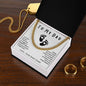 To My Dad- Cuban Link Necklace