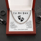 To My Dad- Cuban Link Necklace