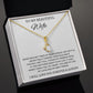 To My Beautiful Wife - Alluring Beauty Necklace
