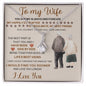 To My wife - Alluring Beauty Necklace